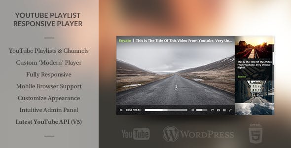 Youtube Playlist Video Player