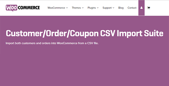 Woocommerce Customer Order Csv Import Suite