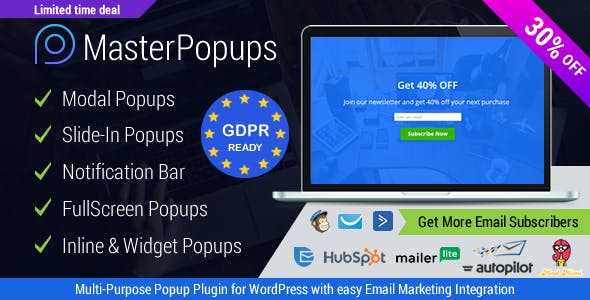 Master Popups WordPress Plugin