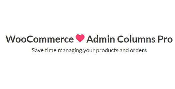 WooCommerce Admin Columns Pro