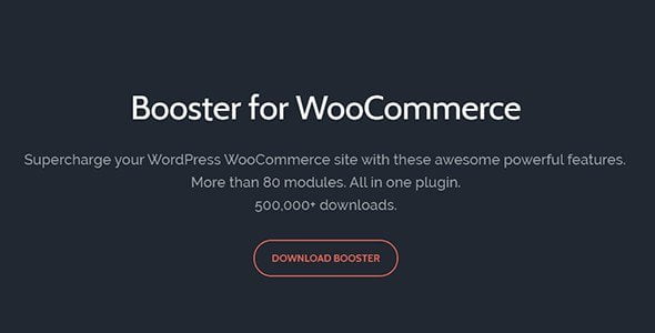 WooCommerce Booster Plus