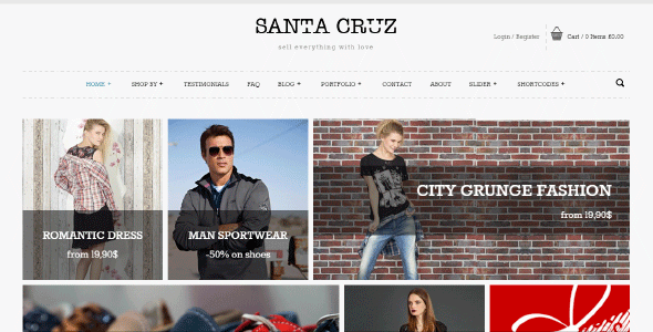 WooCommerce Santa Cruz Premium
