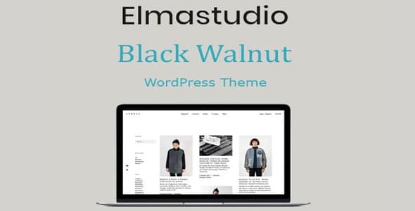 Elmastudio Black Walnut WordPress Theme