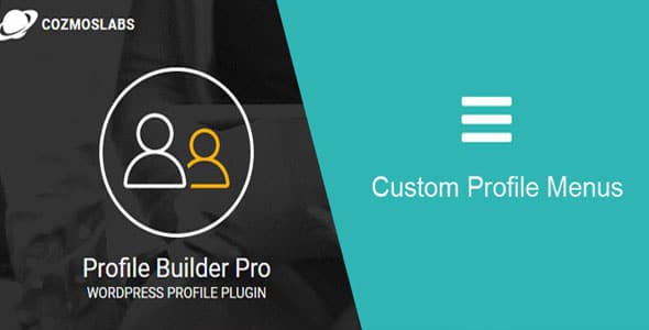 Profile Builder – Custom Profile Menus Add-on