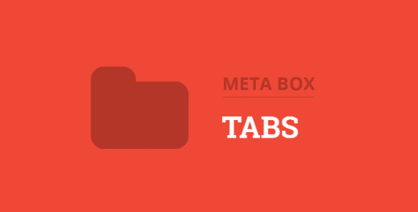 Meta Box Tabs WordPress Addon