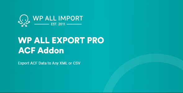 WP All Export ACF Export Pro