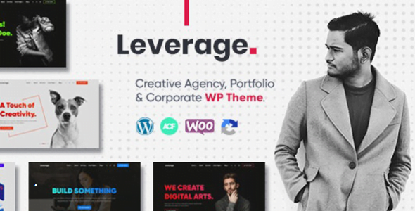 Leverage - Creative Agency & Portfolio WordPress Theme