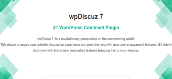 wpDiscuz - #1 WordPress Comment Plugin